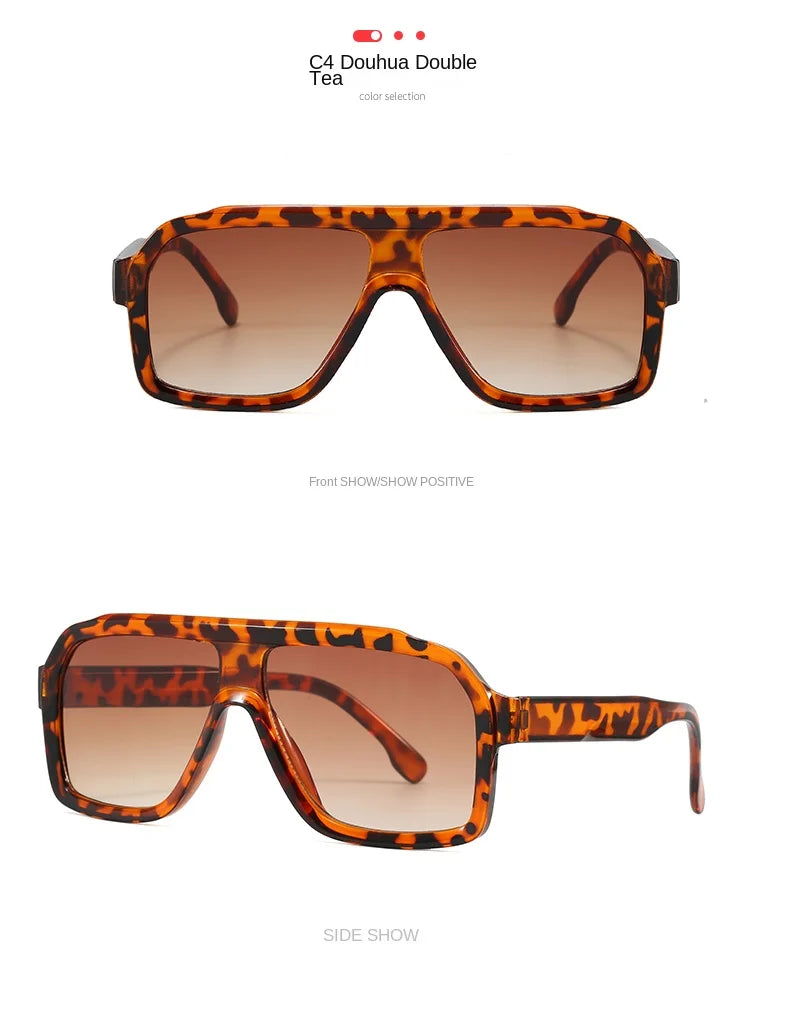 Classics Brand Square Sunglasses New Women Men Eyewear Female Fashion Outdoor Travel Sunglasses Men Driving Fishing GlassesUV400