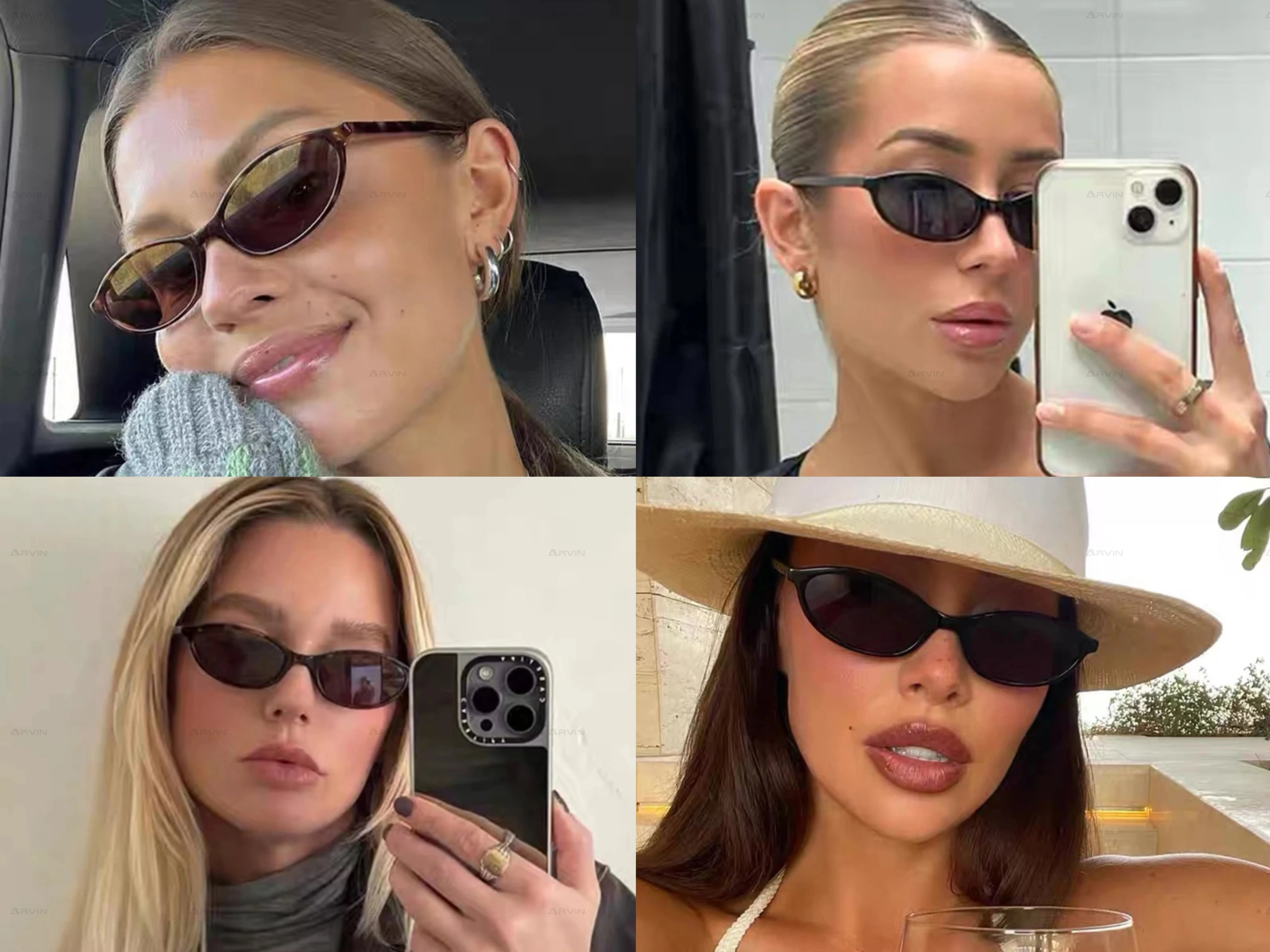 2025 Leopard Brown Fashion Sunglasses