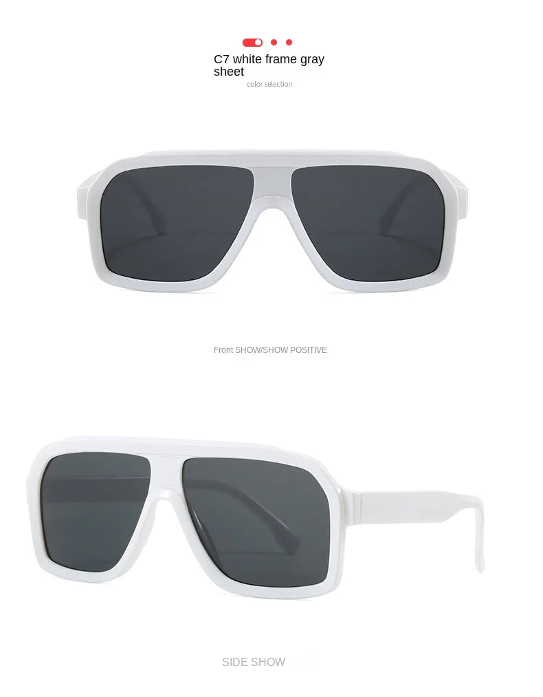 Classics Brand Square Sunglasses New Women Men Eyewear Female Fashion Outdoor Travel Sunglasses Men Driving Fishing GlassesUV400