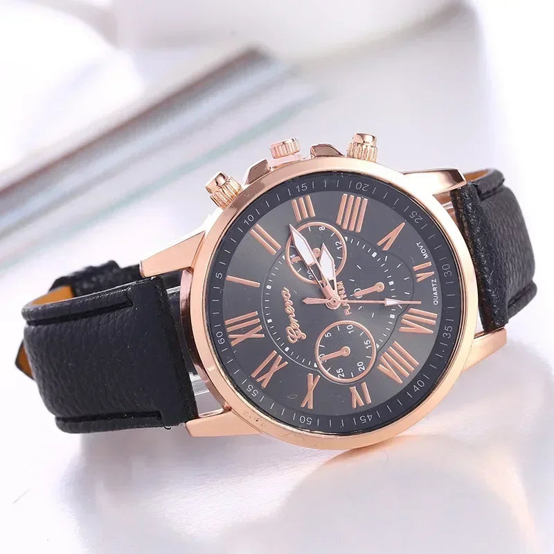 Womens Watches Brand Sport Style Fashion Ladies Watch Leather Watch Men Girls Female Quartz Wristwatches Montre Femme