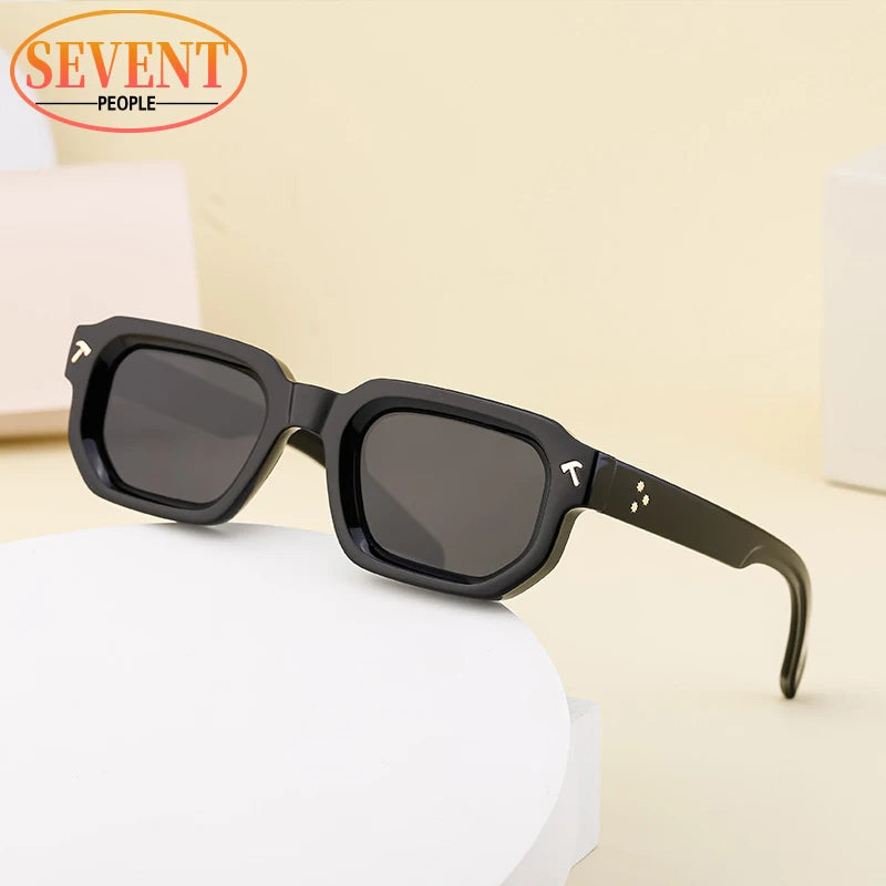 Polarized Square Sunglasses Men 2025 Luxury Brand Designer New Fashion Rectangle Sun Glasses For Women Driving Shades Eyewear