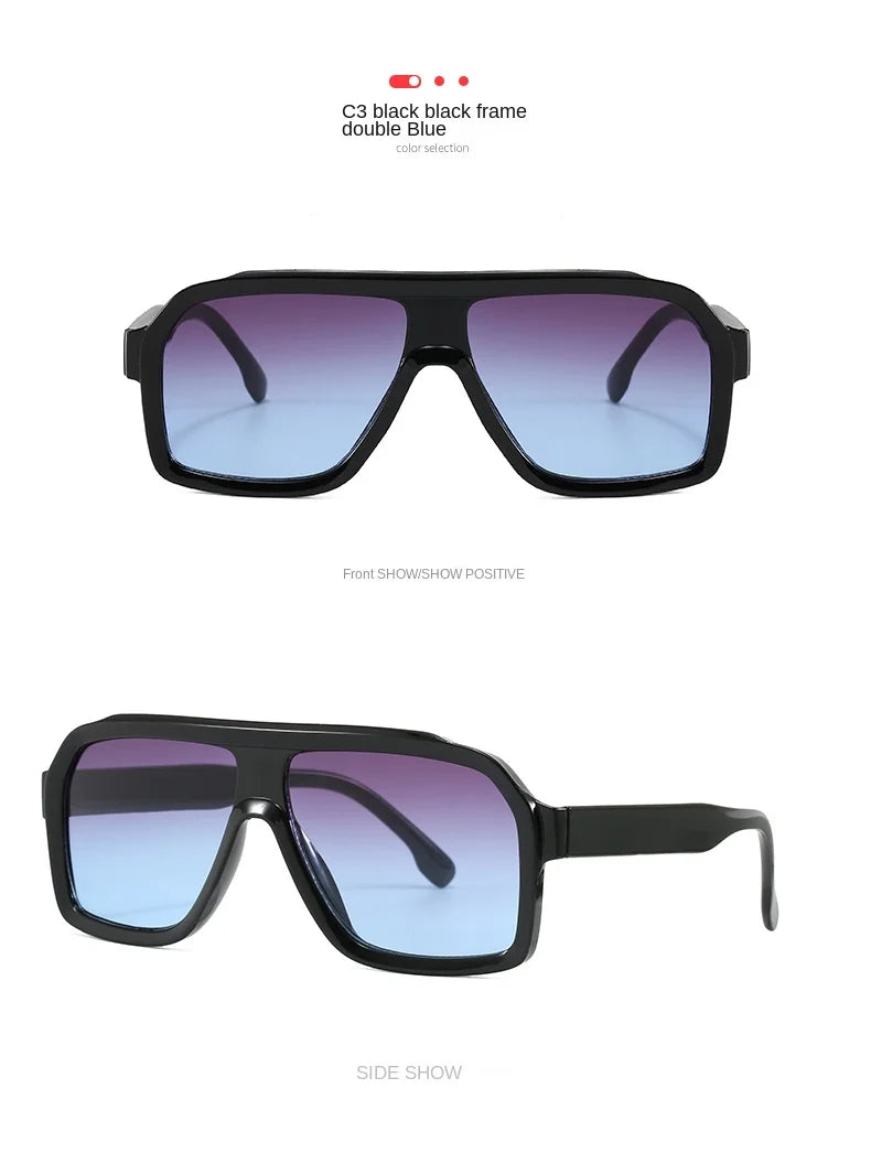 Classics Brand Square Sunglasses New Women Men Eyewear Female Fashion Outdoor Travel Sunglasses Men Driving Fishing GlassesUV400