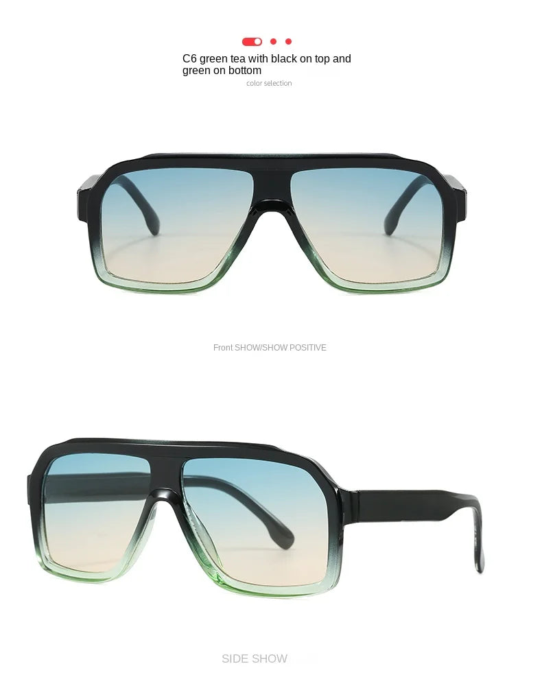 Classics Brand Square Sunglasses New Women Men Eyewear Female Fashion Outdoor Travel Sunglasses Men Driving Fishing GlassesUV400