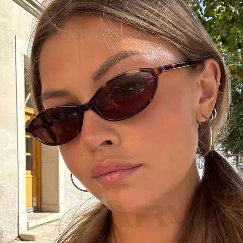 2025 Leopard Brown Fashion Sunglasses