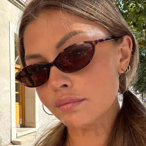 2025 Leopard Brown Fashion Sunglasses